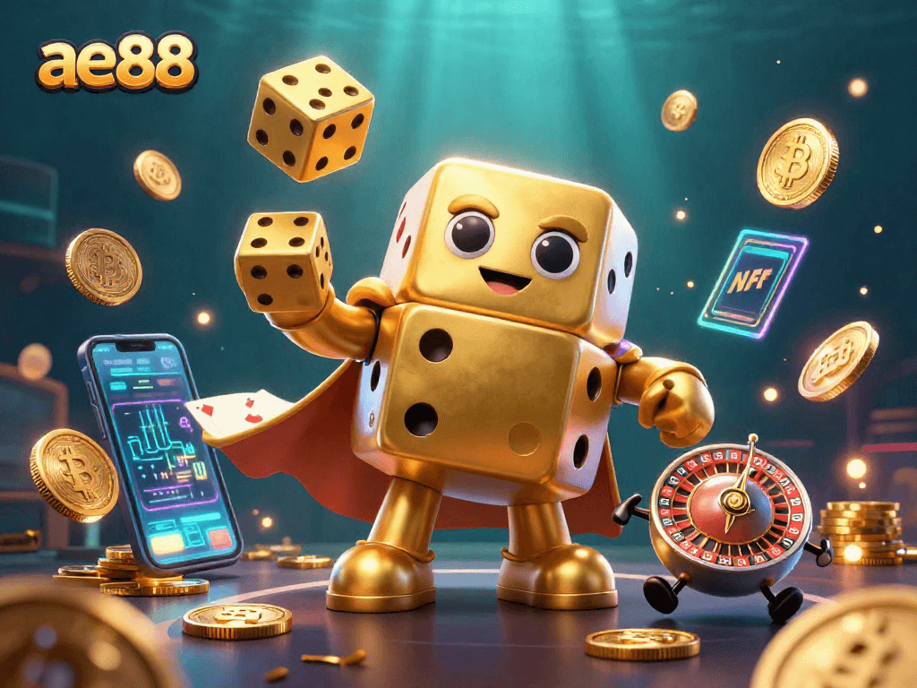 Experience thrilling interactions at ae88 with immersive 3D casino elements and vibrant visuals.