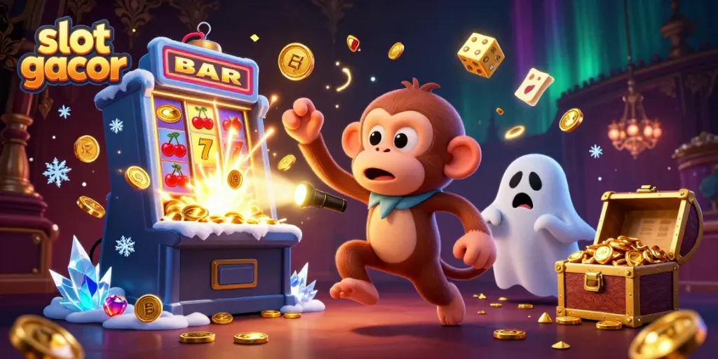 Engage in thrilling slot gacor action with a mystical monkey and dog tracking jackpot adventures.