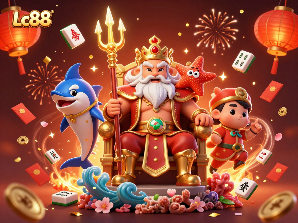 Experience big wins at Lc88 with thrilling casino adventures featuring mystical sea characters.