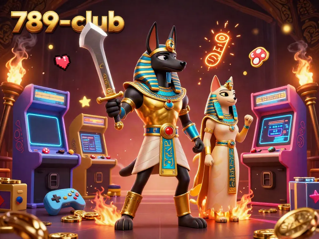 Experience thrilling gameplay with 789-club, showcasing vibrant 3D gaming environments and characters.