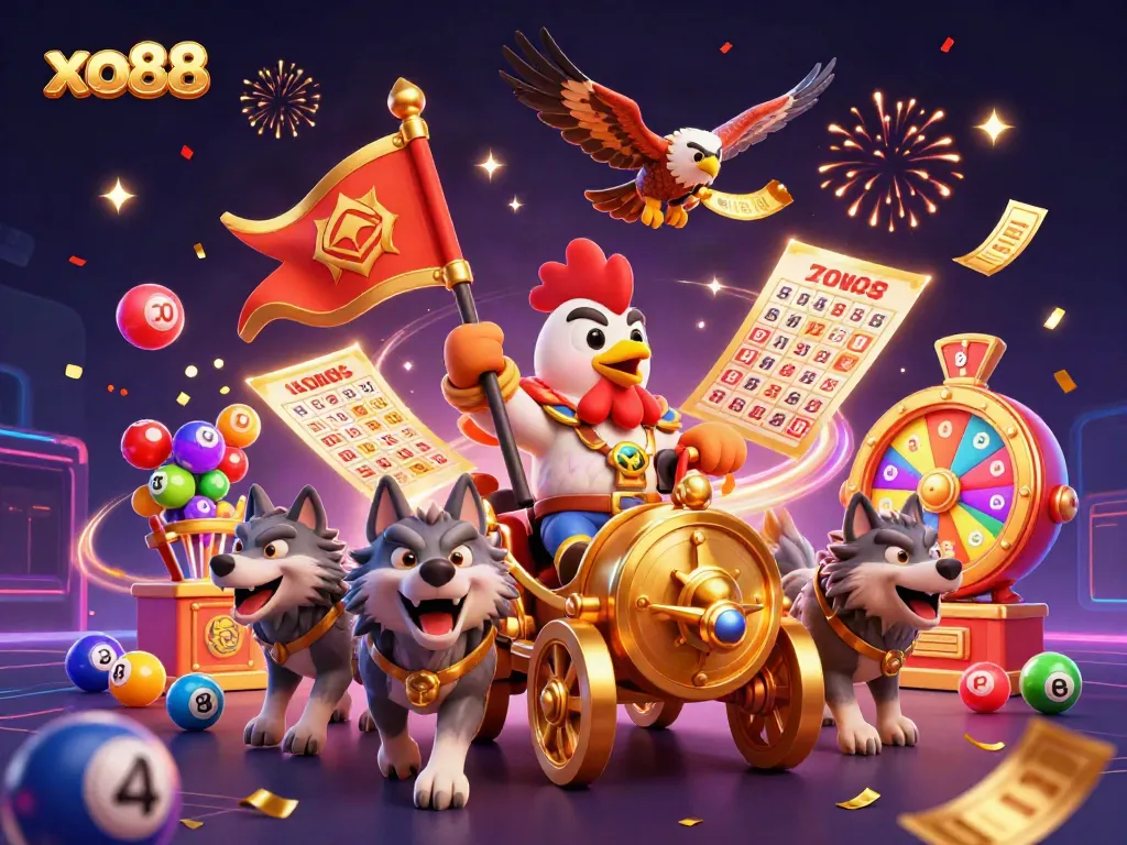 Experience thrilling gameplay at xo88 with dynamic characters and vibrant casino elements.