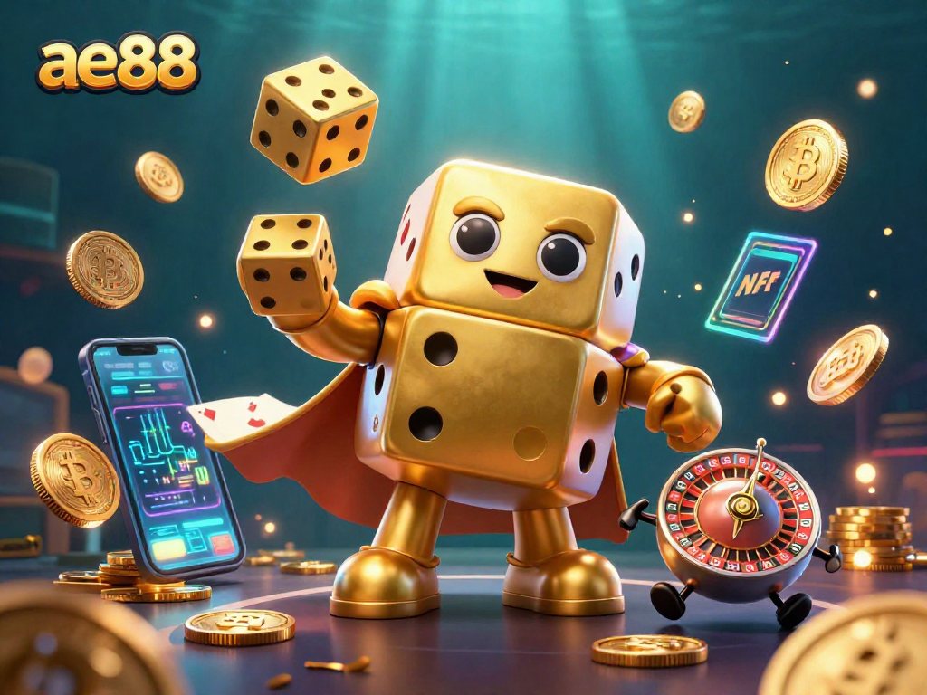 Experience thrilling interactions at ae88 with immersive 3D casino elements and vibrant visuals.