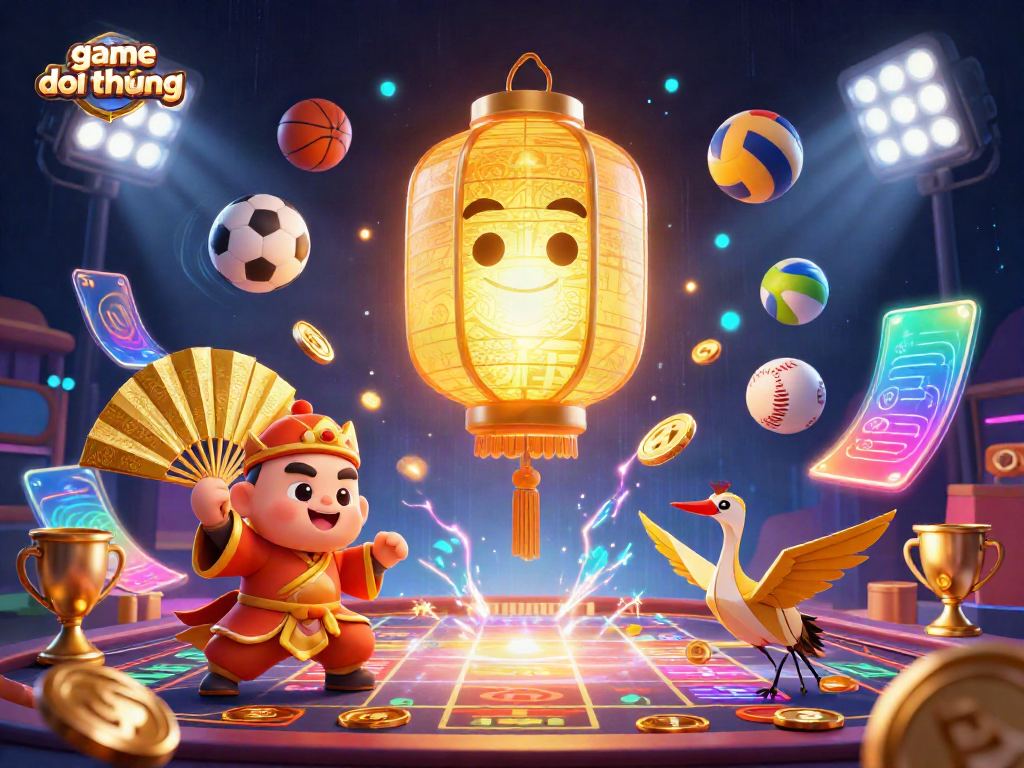 Experience thrilling game bai doi thuong with vibrant characters and dynamic gaming elements.