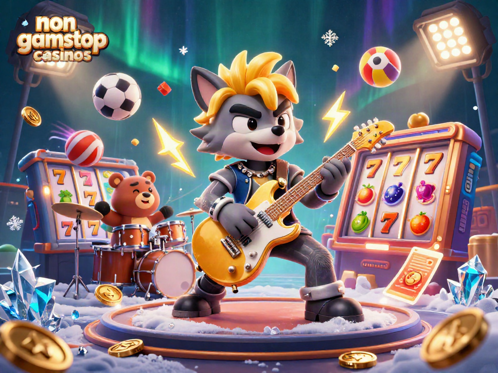 Experience thrilling entertainment at non gamstop casinos with dynamic 3D characters on stage.