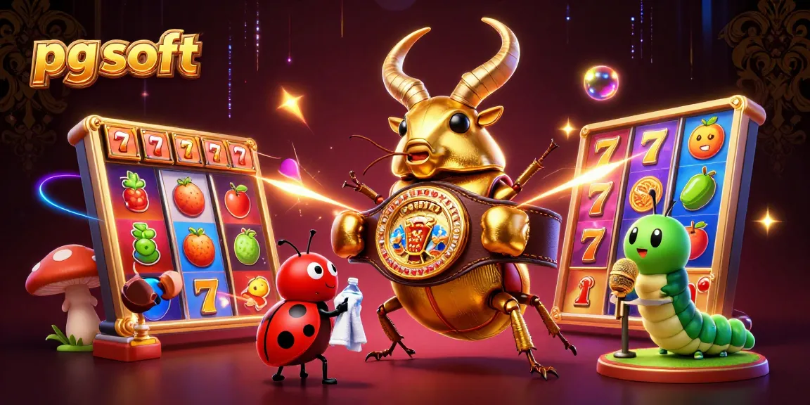 Experience thrilling gameplay with pg soft in a vibrant casino-themed 3D illustration featuring dynamic slots.