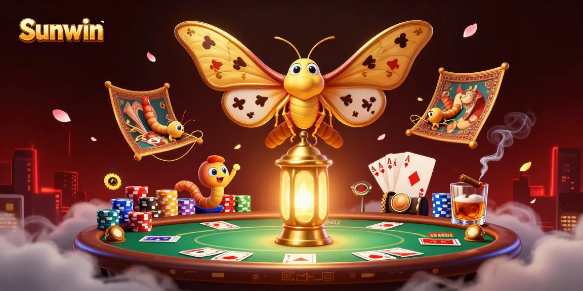 Experience thrilling gameplay at Sunwin with vibrant casino scenes and casino-inspired motifs.