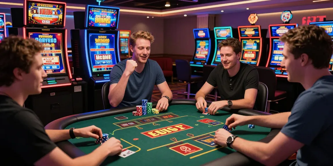 Engaged UK players enjoying games at a vibrant credit card casino, showcasing https://brcs.co.uk success in online gambling.